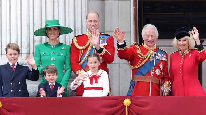 Royal Family at Trooping the Colour