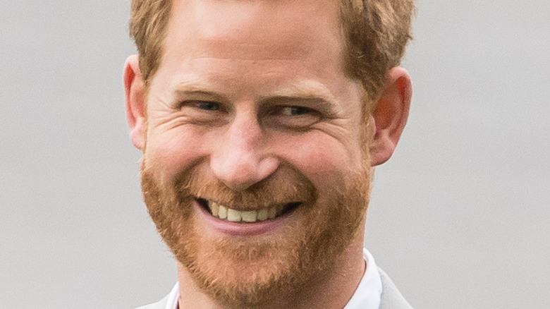 Prince Harry smiling