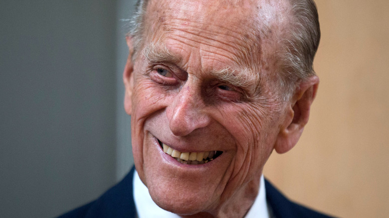 Prince Philip smiling