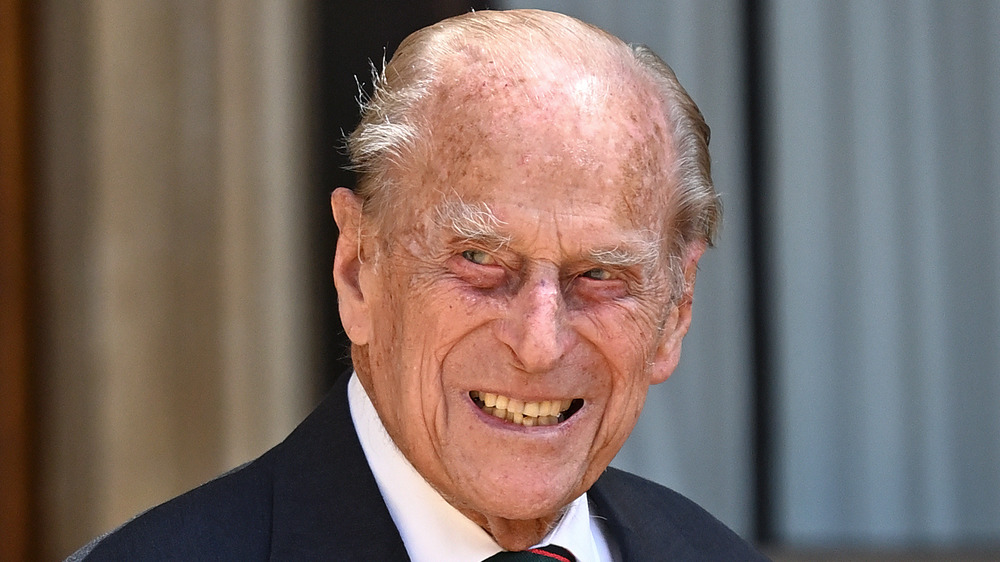 Prince Philip smiling