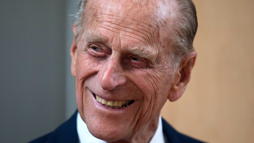 Prince Philip smiling