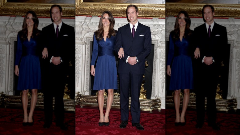 Princess Catherine and Prince William engagement announcement photo