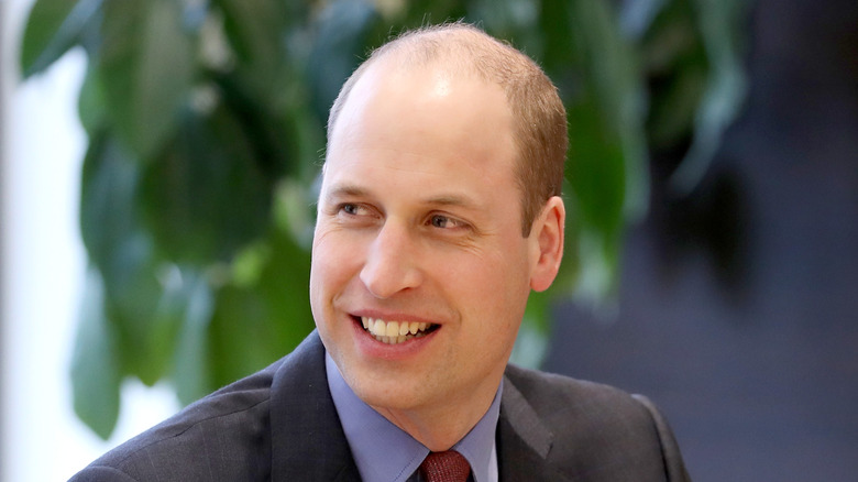 Prince William smiling