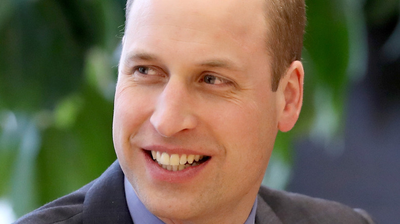 Prince William smiling