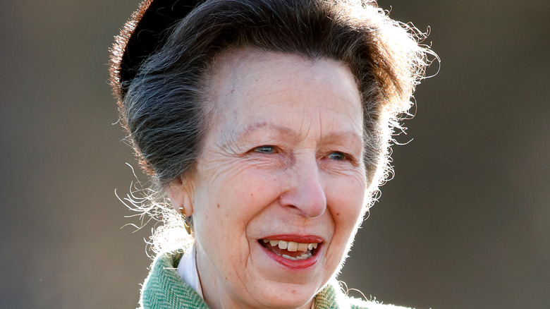 Princess Anne smiling