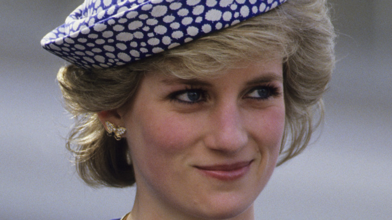 Princess Diana smiling