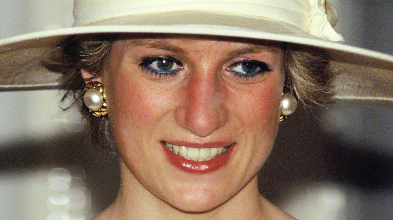 Princess Diana smiling