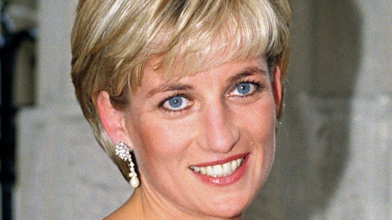 Princess Diana smiling