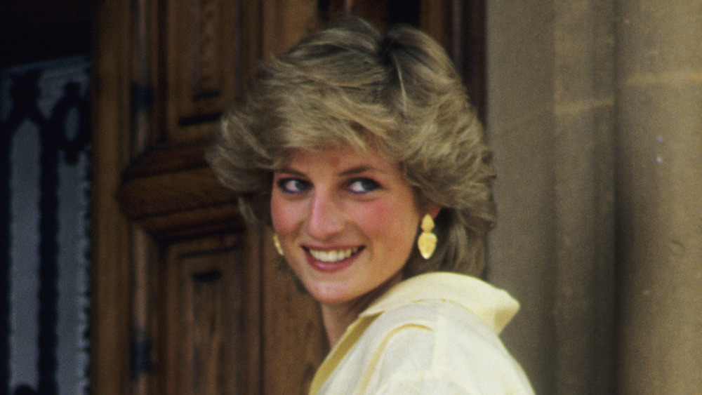 Princess Diana smiling