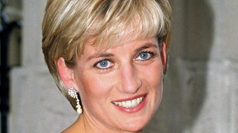 Princess Diana smiling