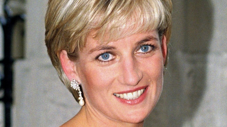 Princess Diana smiling