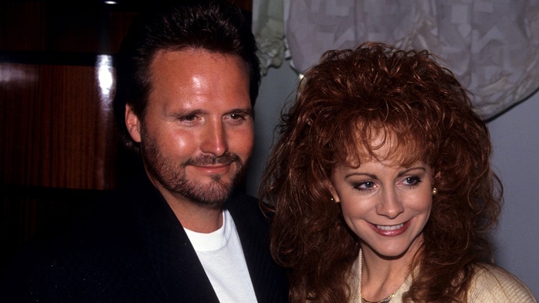 Reba McEntire and Narvel Blackstock together