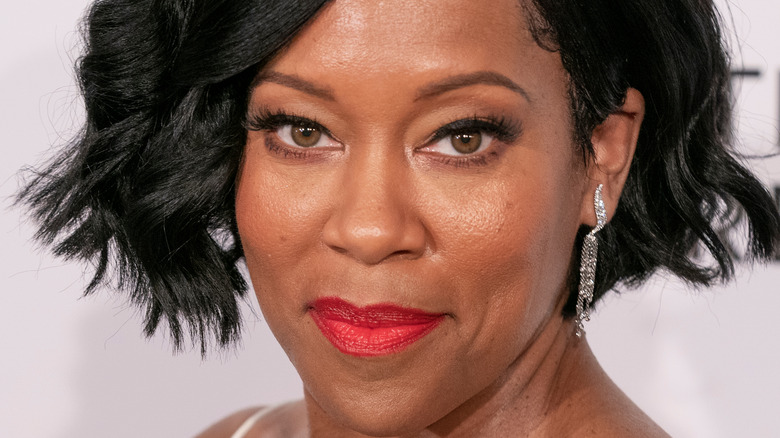 Regina King smiling