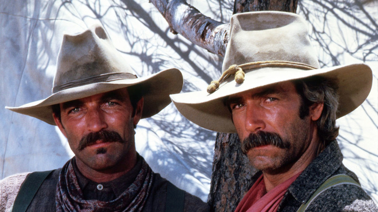 Tom Selleck and Sam Elliott in 1979's "The Sacketts"