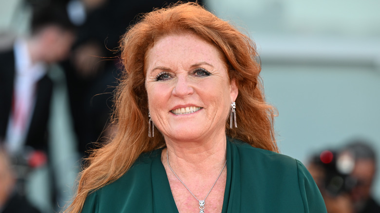 Sarah Ferguson smiling 