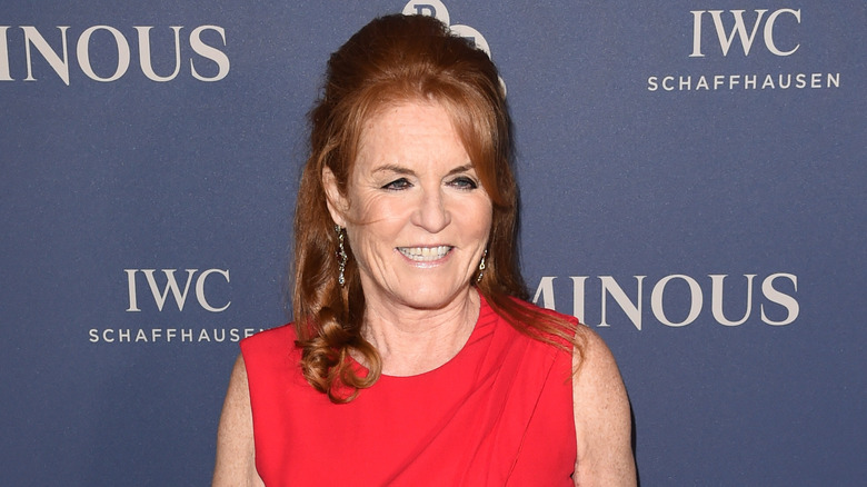 Sarah Ferguson smiling