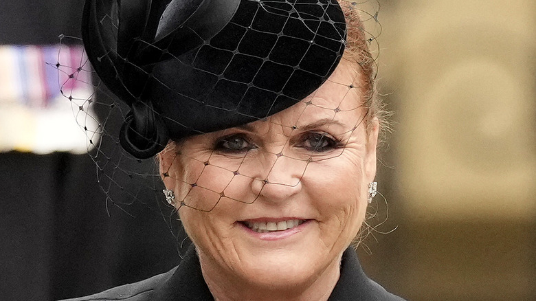 Sarah Ferguson smiling 