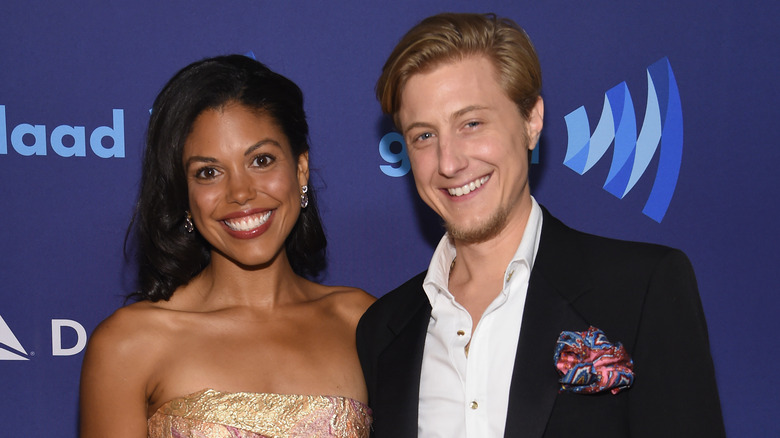 Karla Mosley and Scott Turner Schofield