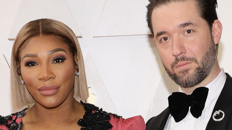 Serena Williams and Alexis Ohanian