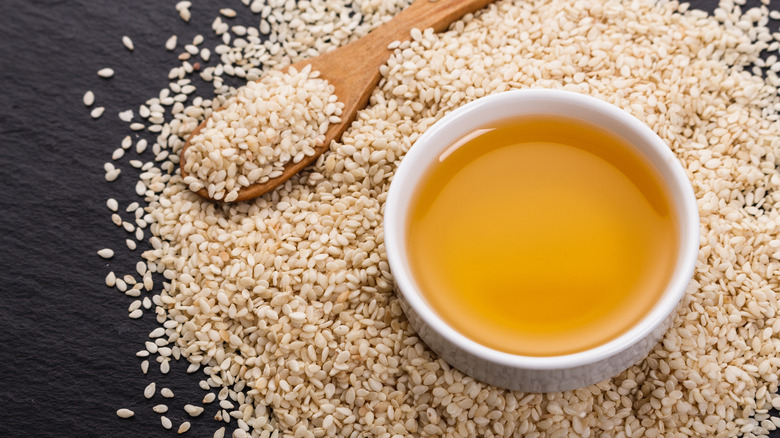 Sesame seeds and sesame oil