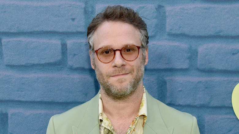 Seth Rogen smiling in 2023