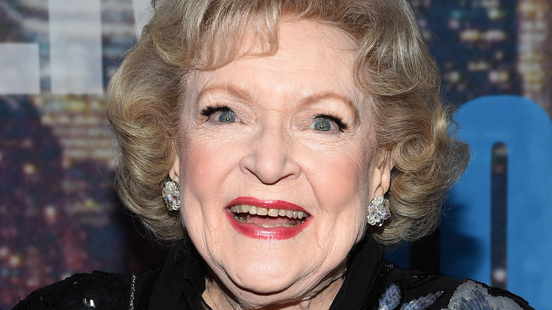 Betty White smiling