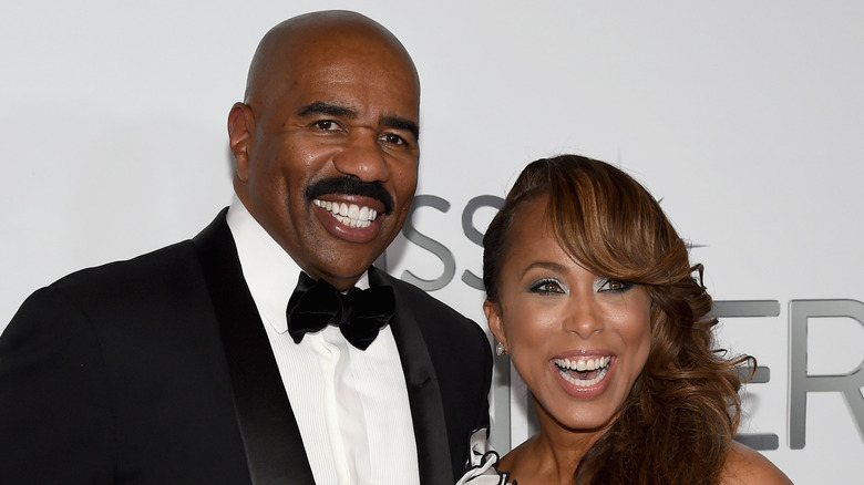 Steve Harvey and Marjorie Harvey