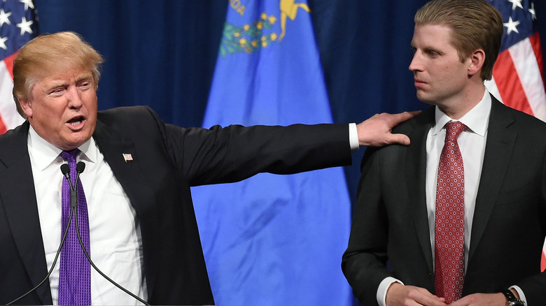 Donald Trump and Eric Trump