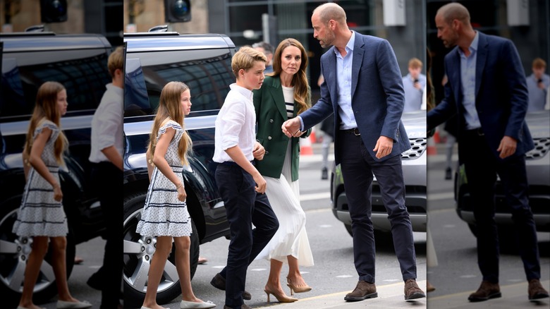 Prince William standing much taller than his family at the 2026 Commonwealth Games.