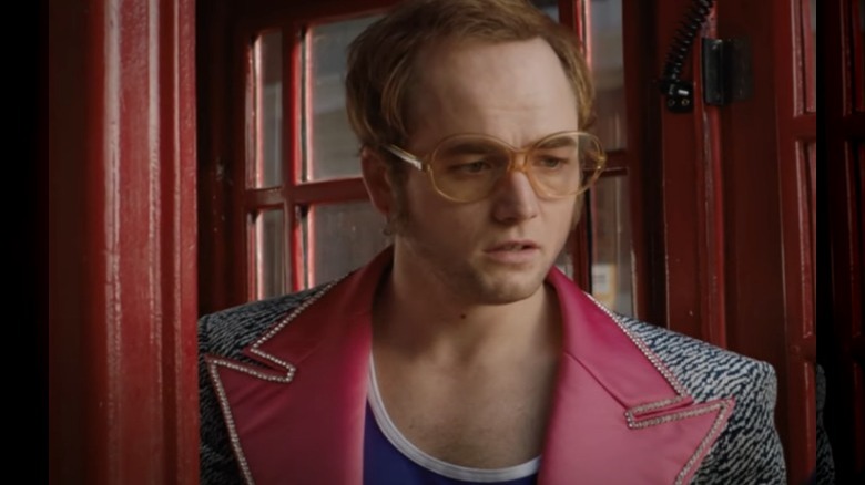 Taron Egerton as Elton John in Rocketman 