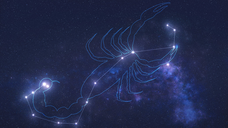 Scorpio constellation 