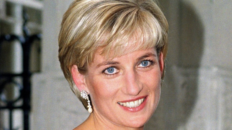 Princess Diana smiling