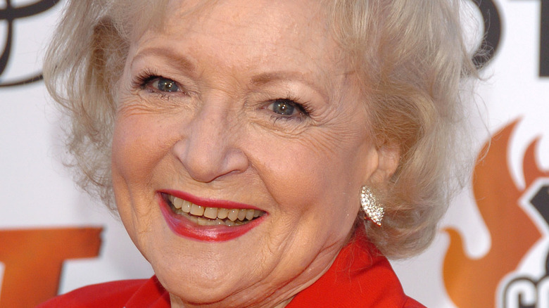 Betty White smiling 