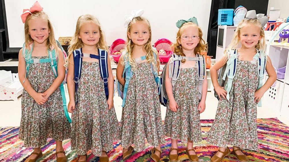 The Busby quints from OutDaughtered