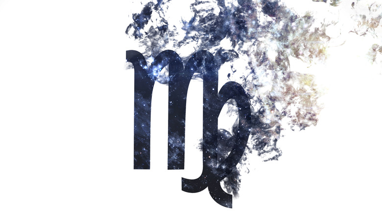 The Virgo zodiac symbol