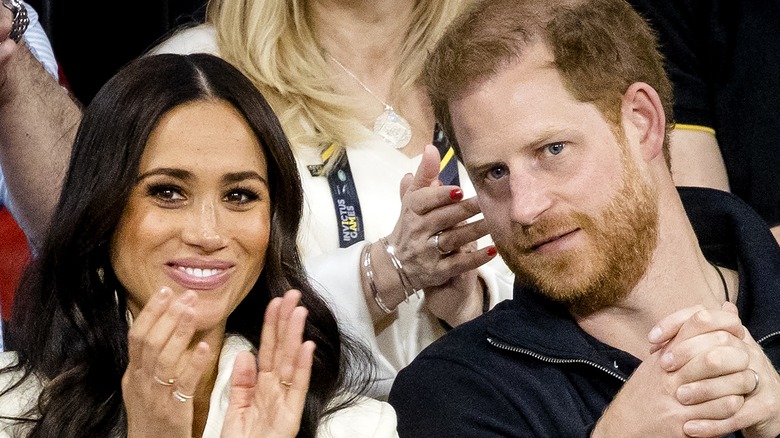 Harry and Meghan at the Invictus Games