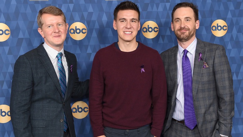 Ken Jennings, James Holzhauer, Brad Rutter in 2020