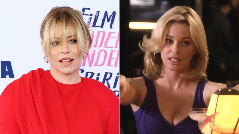 Elizabeth Banks with bangs and without on Modern Family