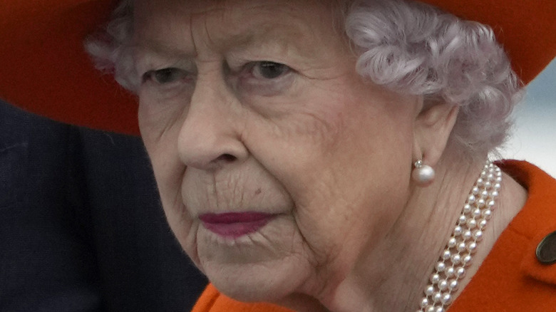 Queen Elizabeth in August of 2022