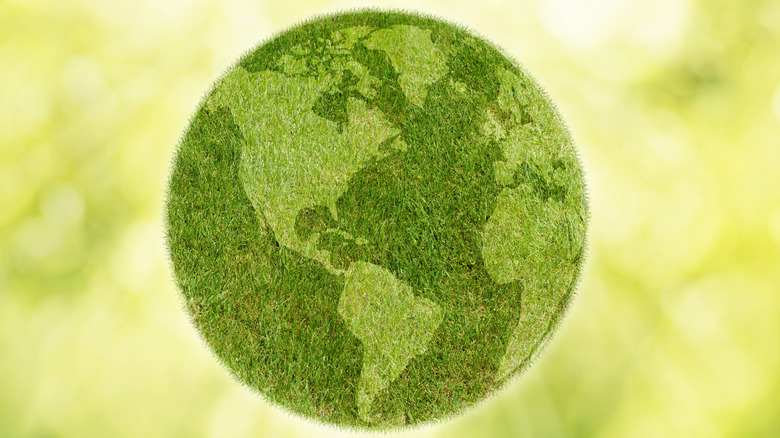 Green earth symbol