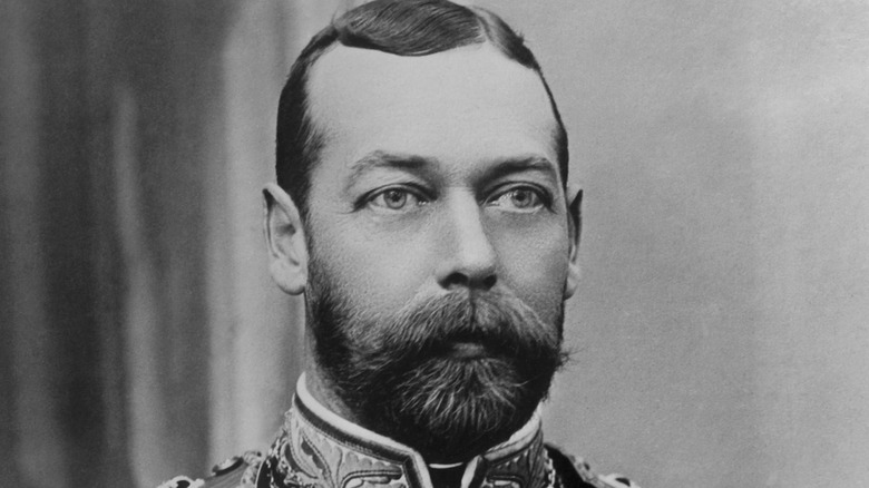Portrait of King George V 