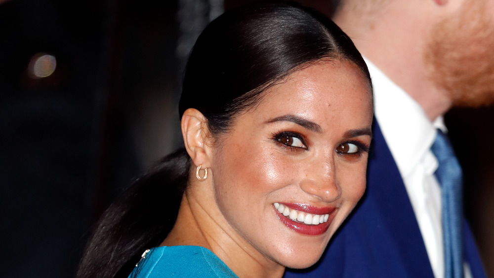 Meghan Markle smiling