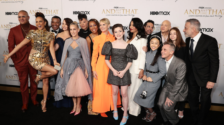 The cast of "And Just Like That" 