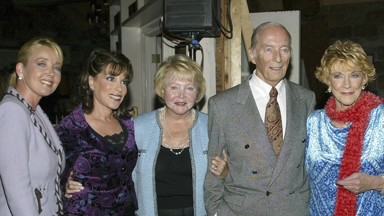 Bill and Lee Bell with The Young and the Restless cast members