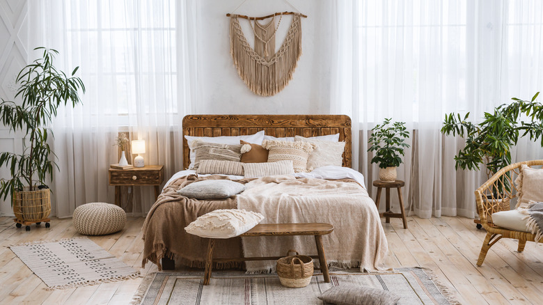 Boho bedroom