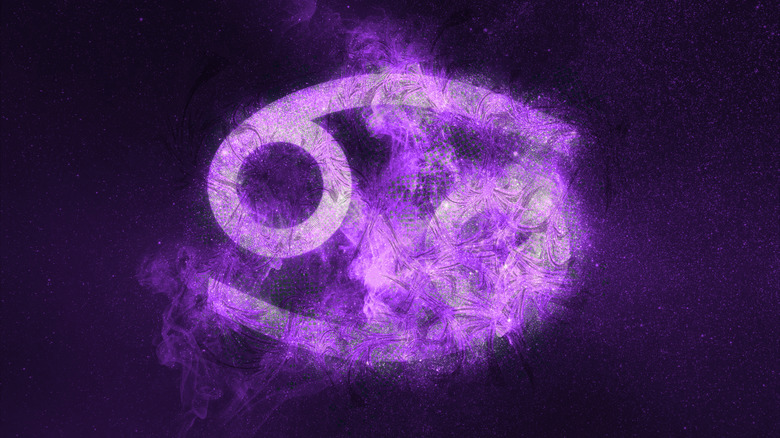 Cancer zodiac symbol