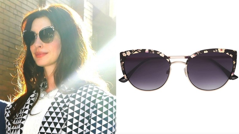 How To Copy Anne Hathaway's Bold, Black-And-White Interview Look On A ...