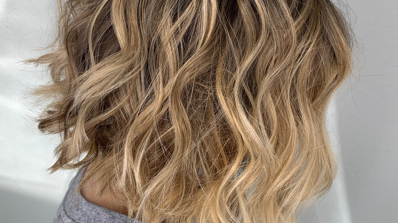 Highlights in hair 