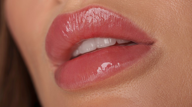Close-up of lips