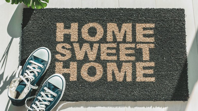 home sweet home doormat